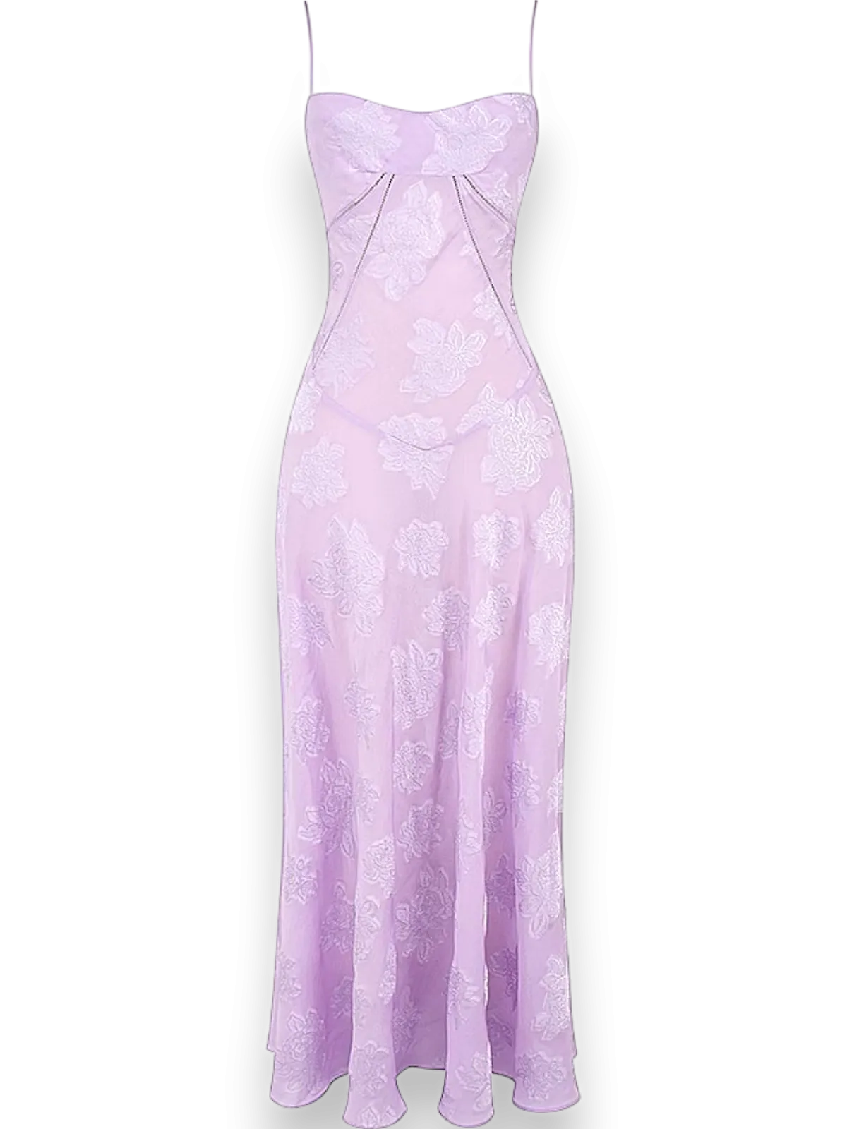 Amara Blossom Green Floral Vintage Gown