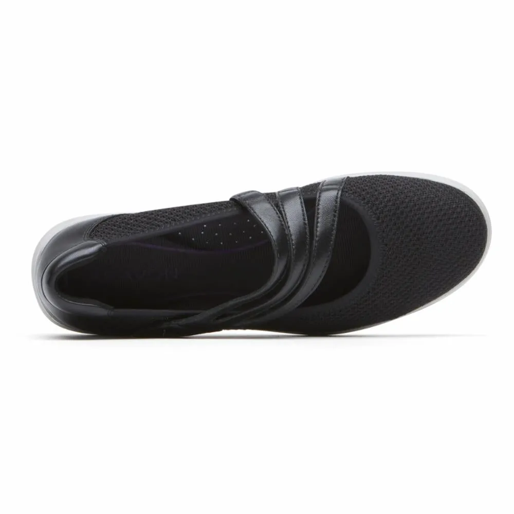 Aravon POWER COMFORT MARYJANE BLACK/KNIT