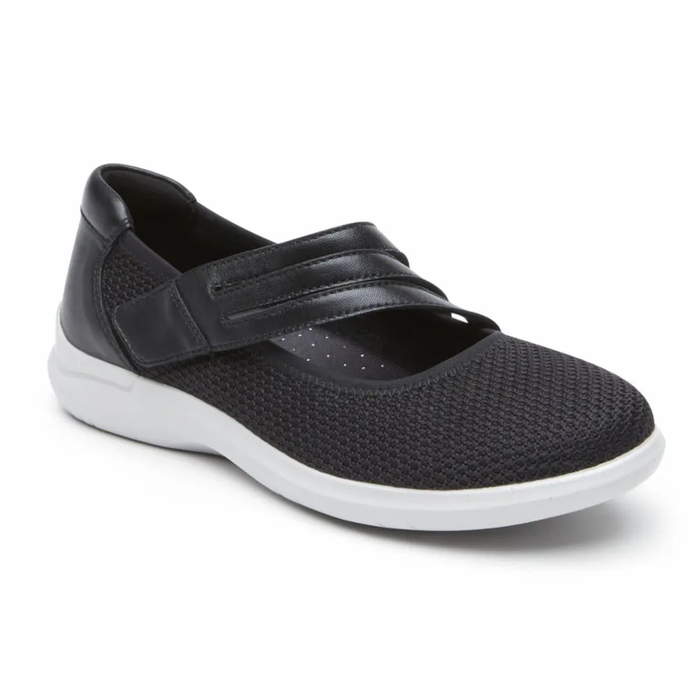 Aravon POWER COMFORT MARYJANE BLACK/KNIT