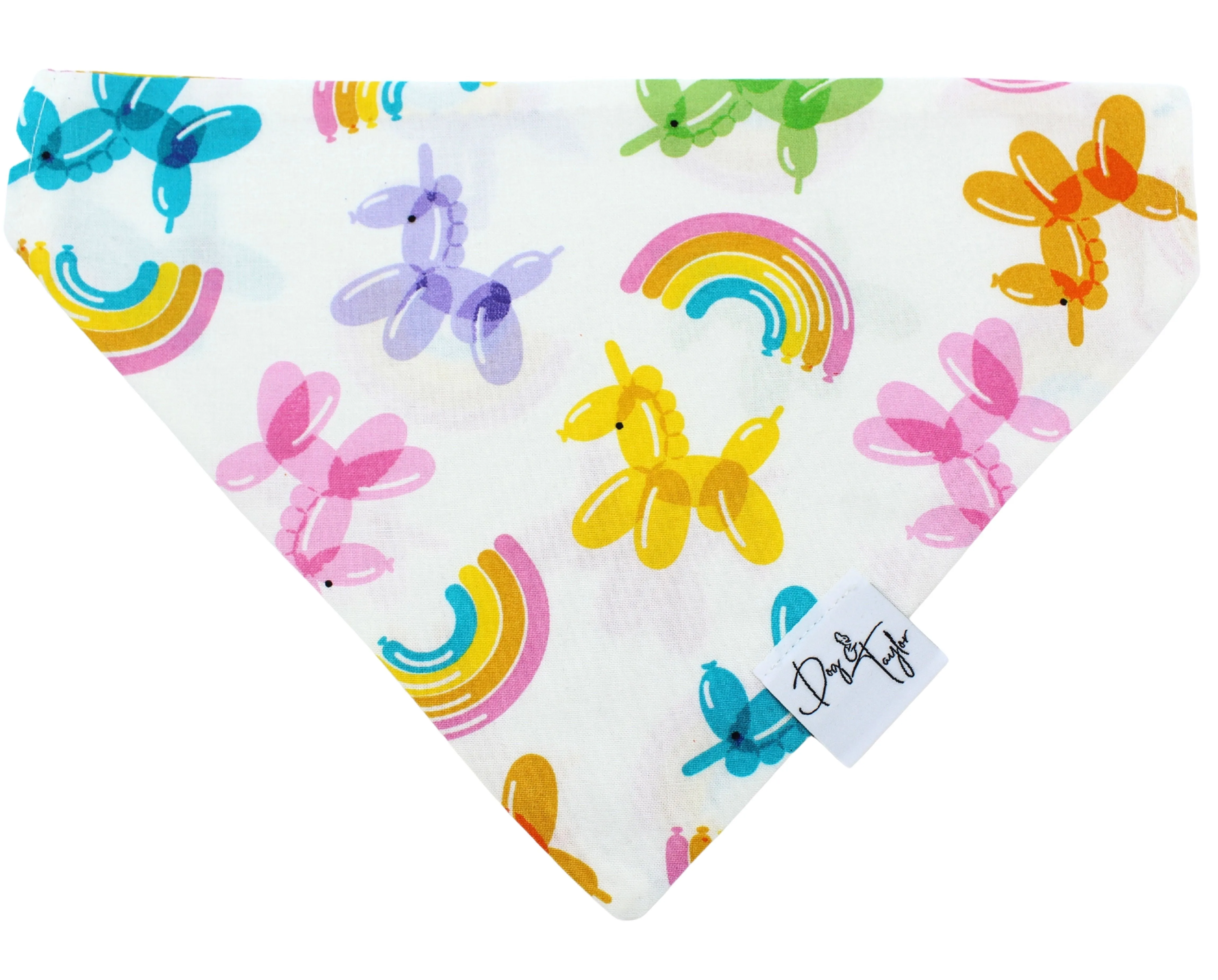 Balloons & Rainbows  Dog Bandana