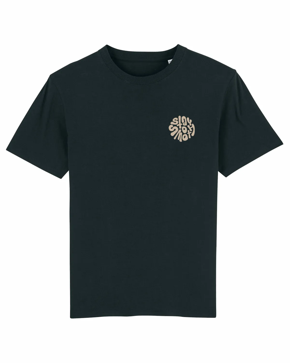 Black Kids T / Stay Smooth Sand Front Back Boys