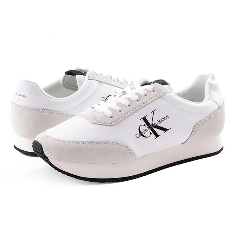 CALVIN KLEIN RETRO RUNNER LACE UP SNEAKER CKM30