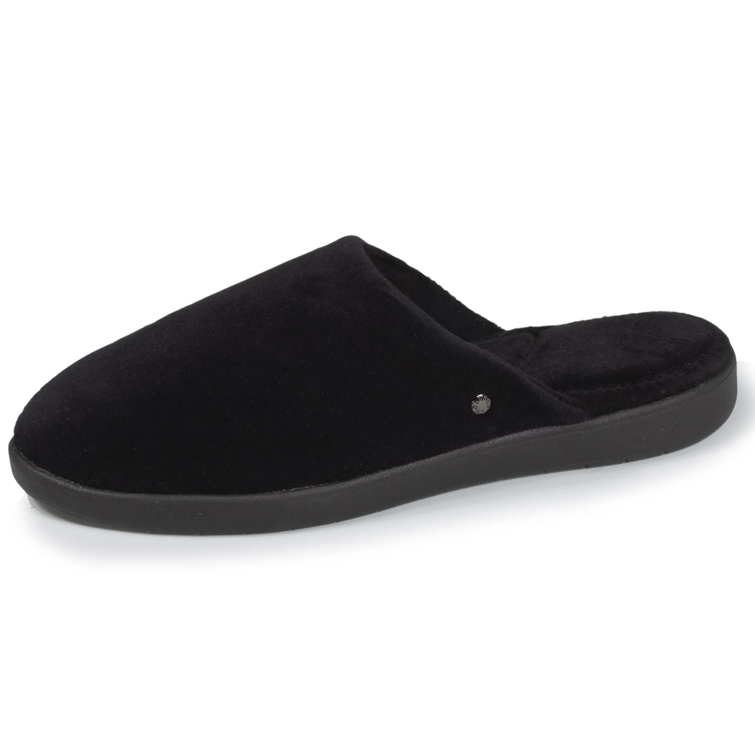 Chaussons mules Femme intemporelles Noir