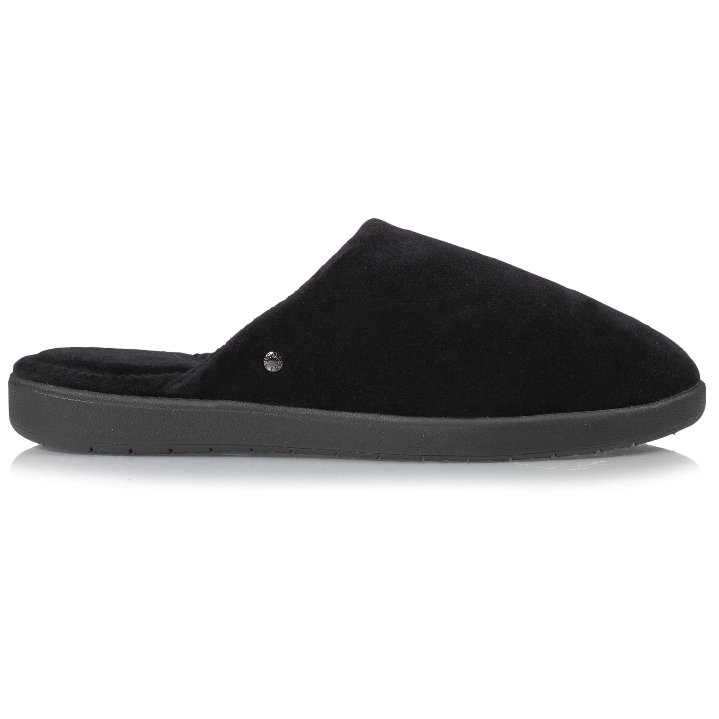 Chaussons mules Femme intemporelles Noir