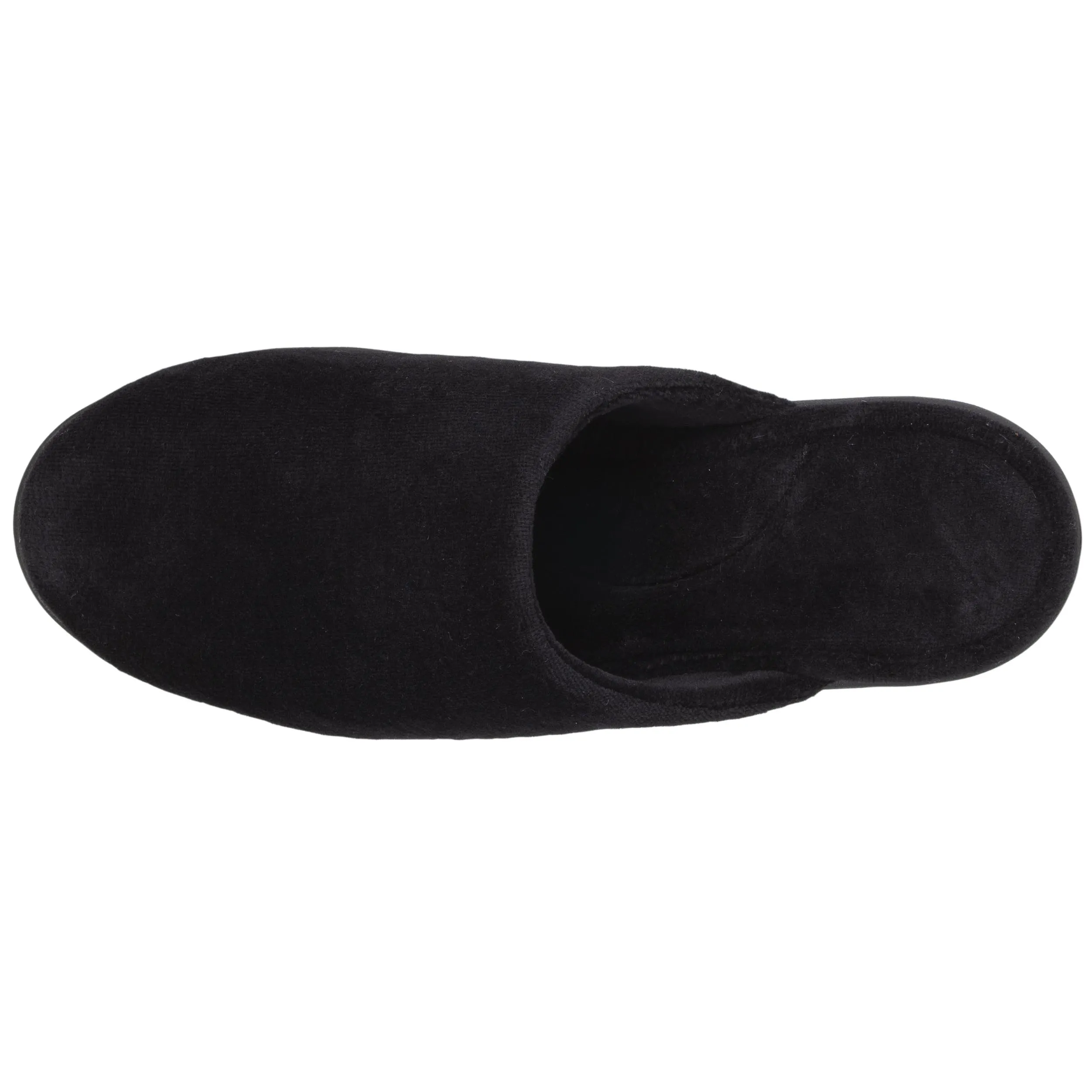 Chaussons mules Femme intemporelles Noir