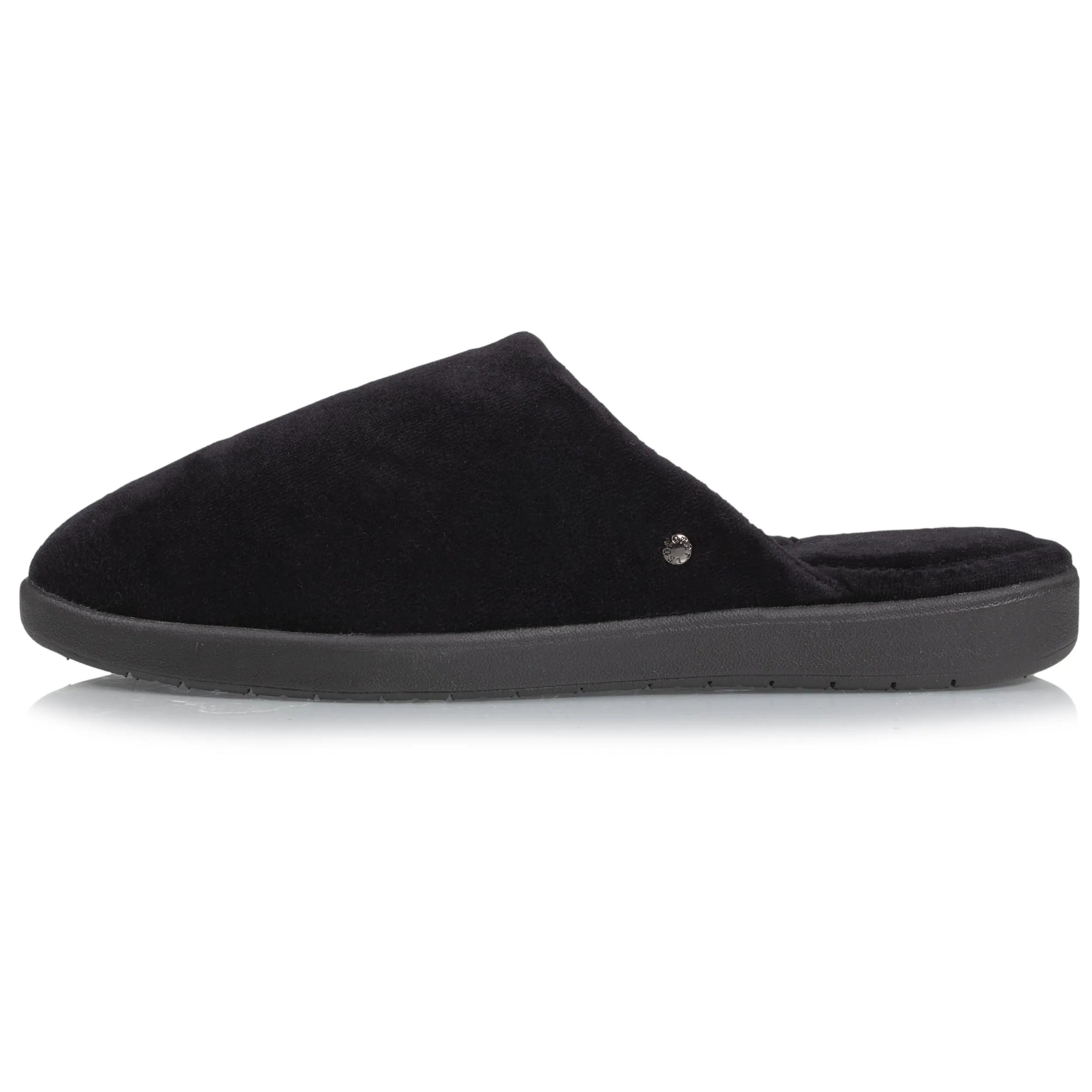 Chaussons mules Femme intemporelles Noir