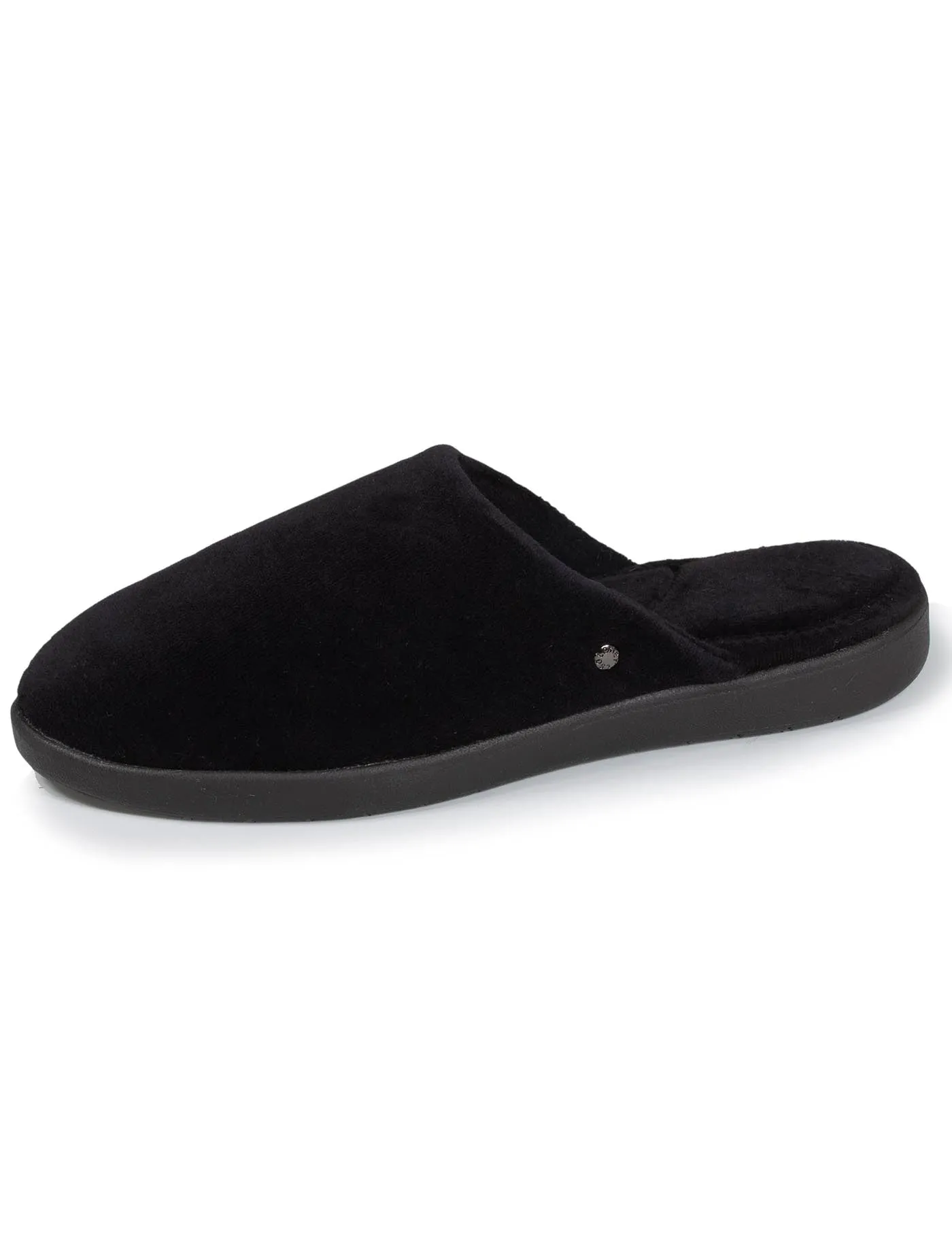 Chaussons mules Femme intemporelles Noir