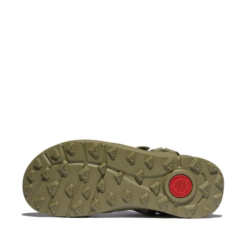 FitFlop Neo D Hyker Sandals - Camo Green