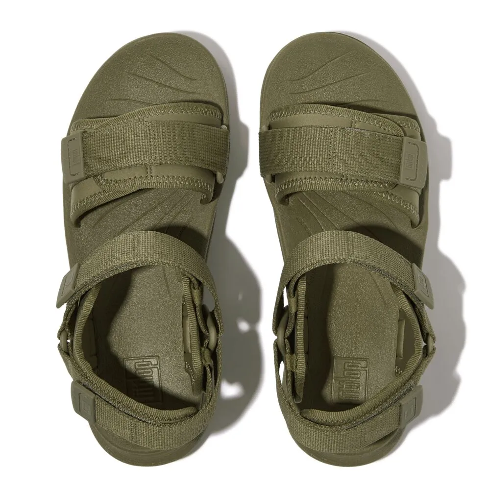 FitFlop Neo D Hyker Sandals - Camo Green