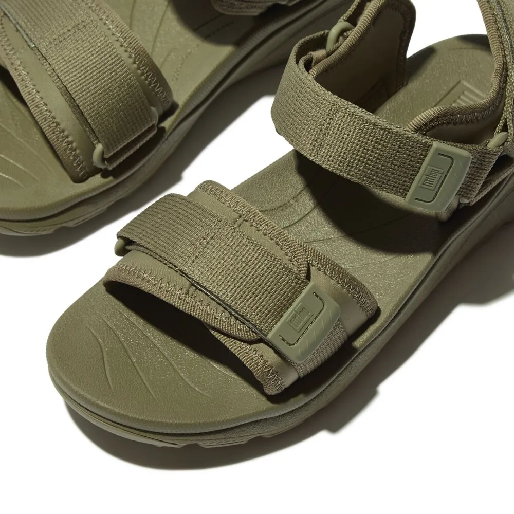 FitFlop Neo D Hyker Sandals - Camo Green