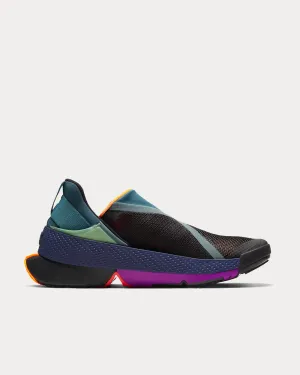 Go FlyEase Black/White/Dynamic Turquoise/White Low Top Sneakers