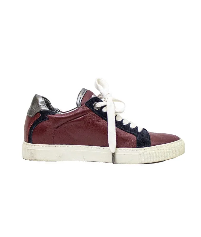Leather Low Top Sneakers