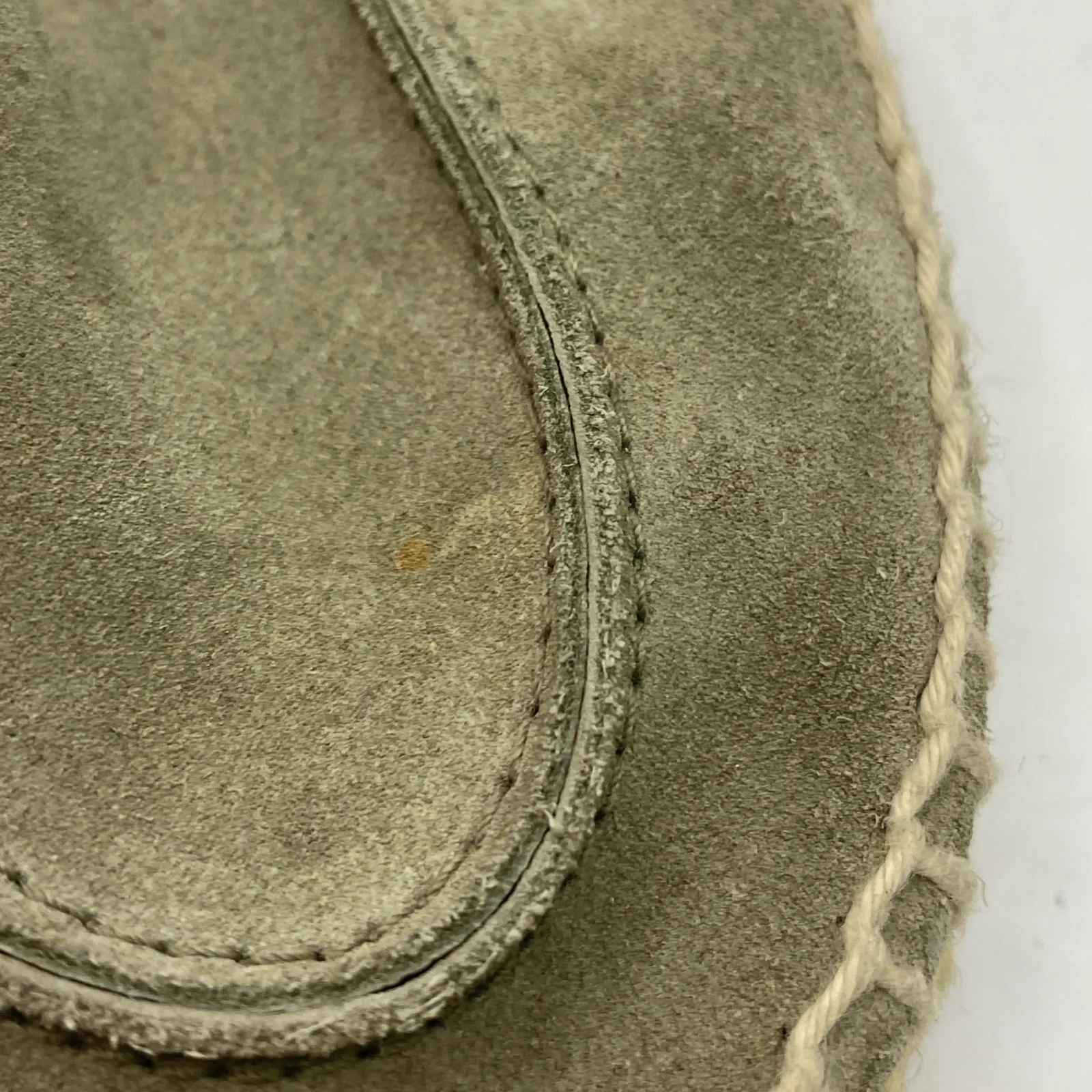 Loro Piana women's grey suede and raffia sole 'Seaside Walk' espadrilles