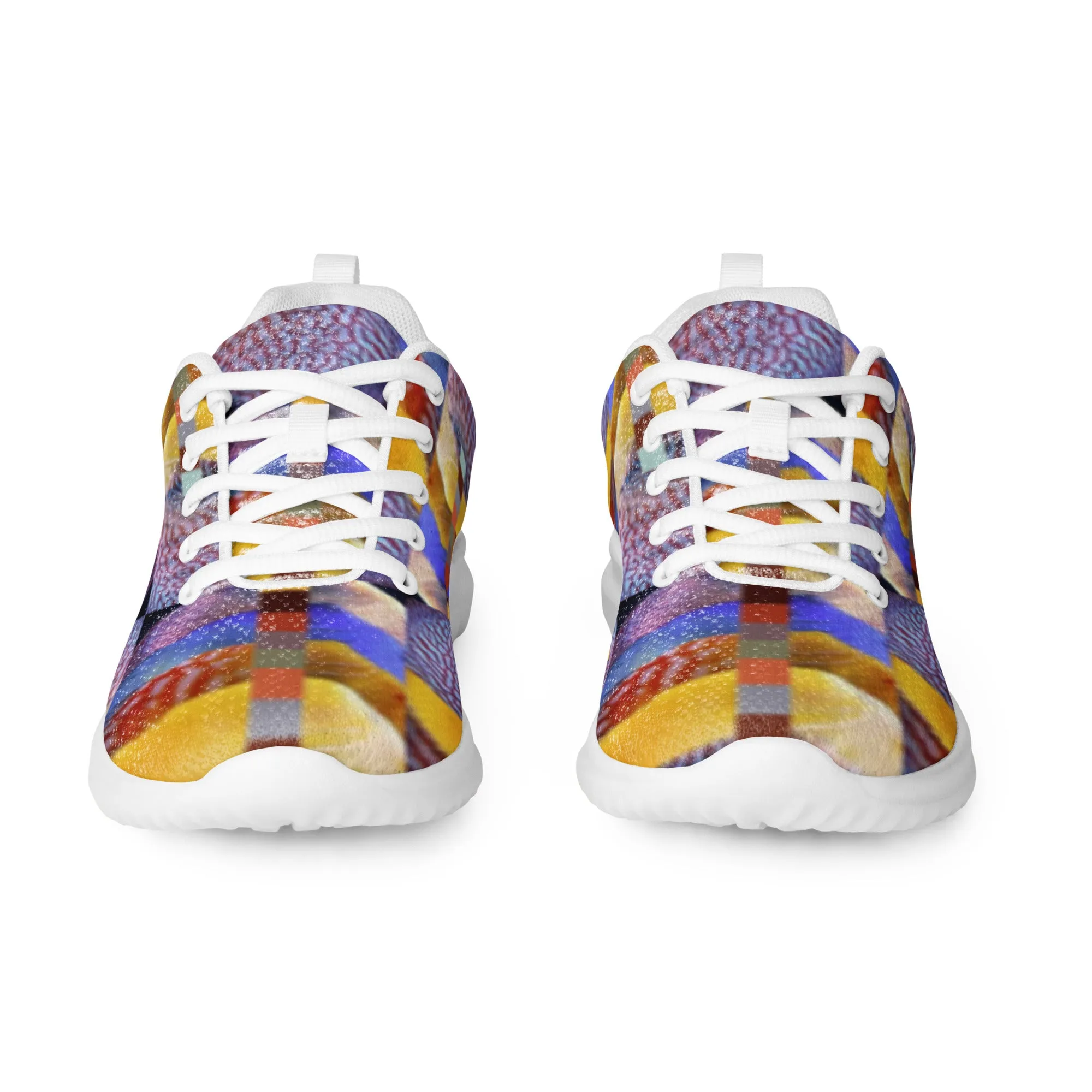 Men’s colorful athletic shoes - Discus Fish