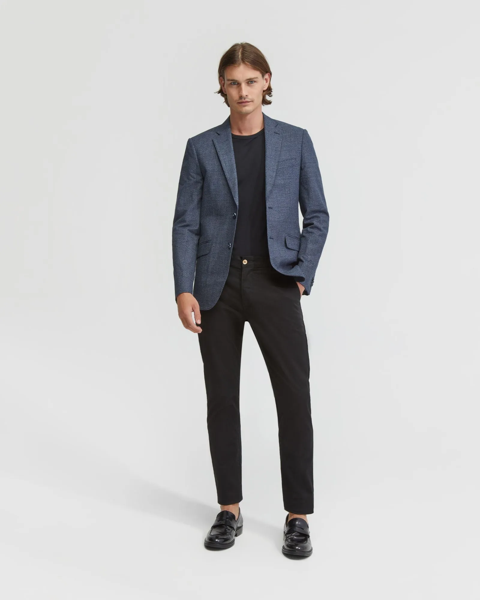 Milton Half Lined Checked Blazer