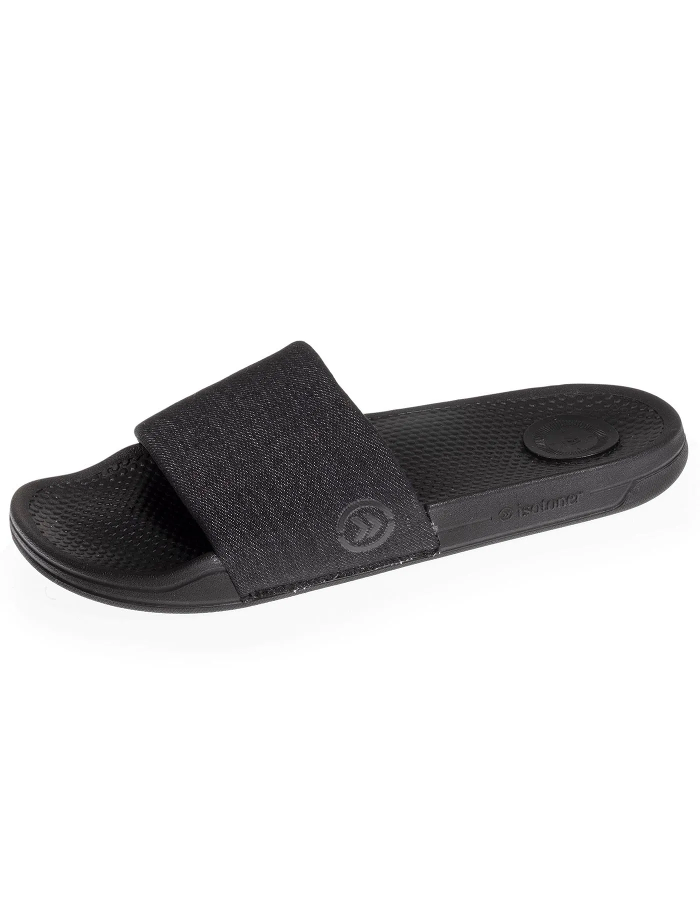 Mules claquettes avec bandeau Homme Noir