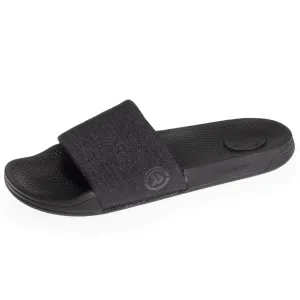 Mules claquettes avec bandeau Homme Noir