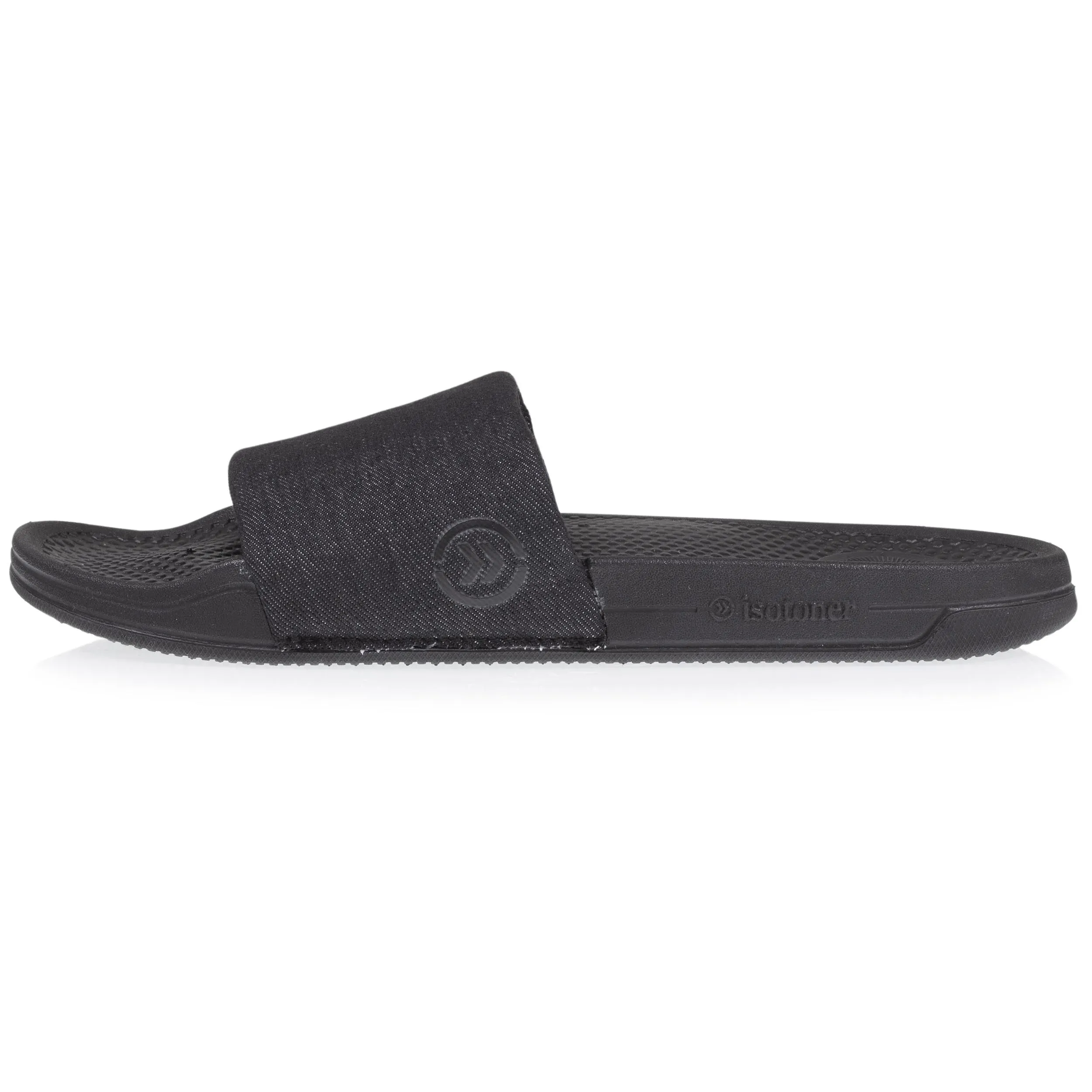 Mules claquettes avec bandeau Homme Noir