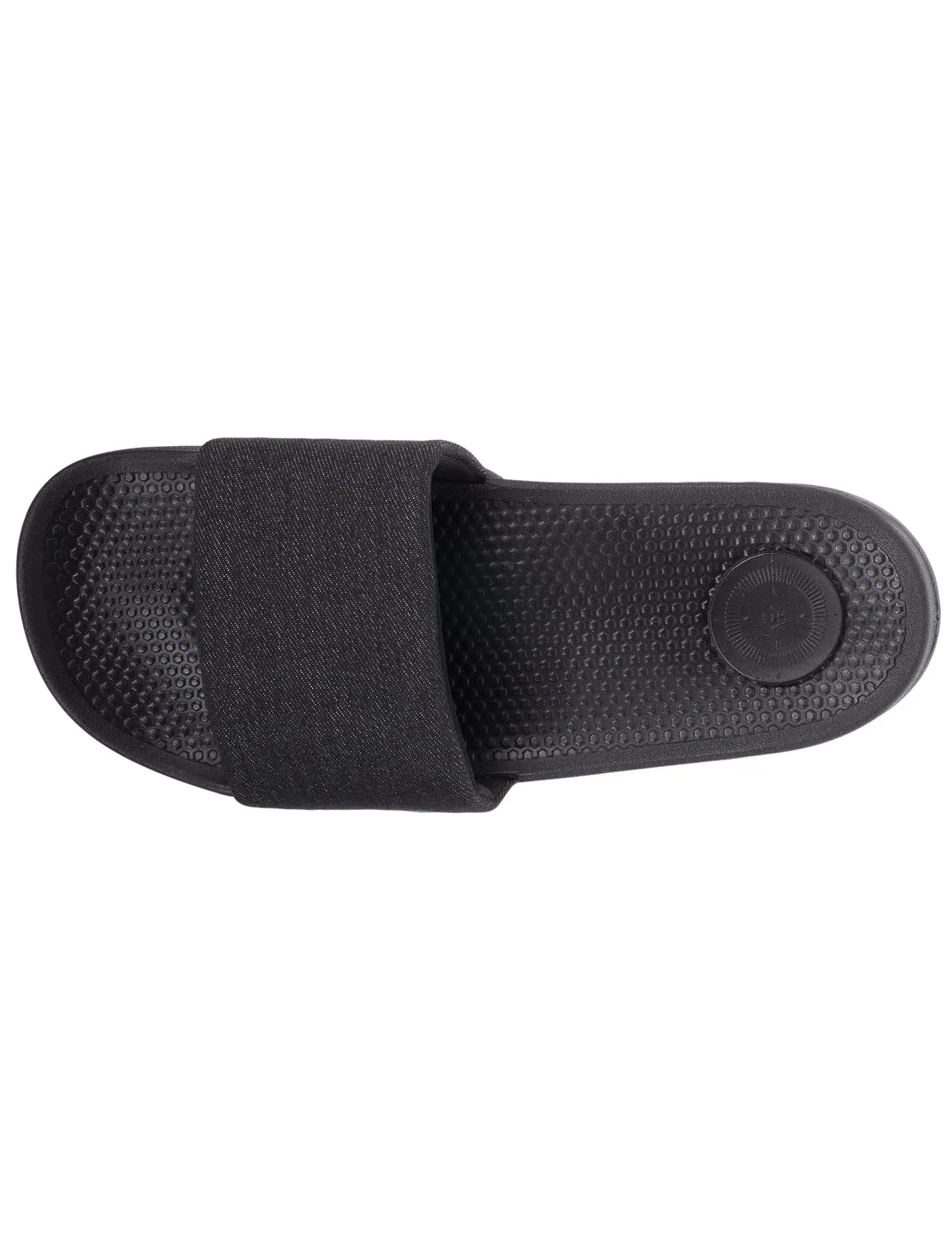 Mules claquettes avec bandeau Homme Noir