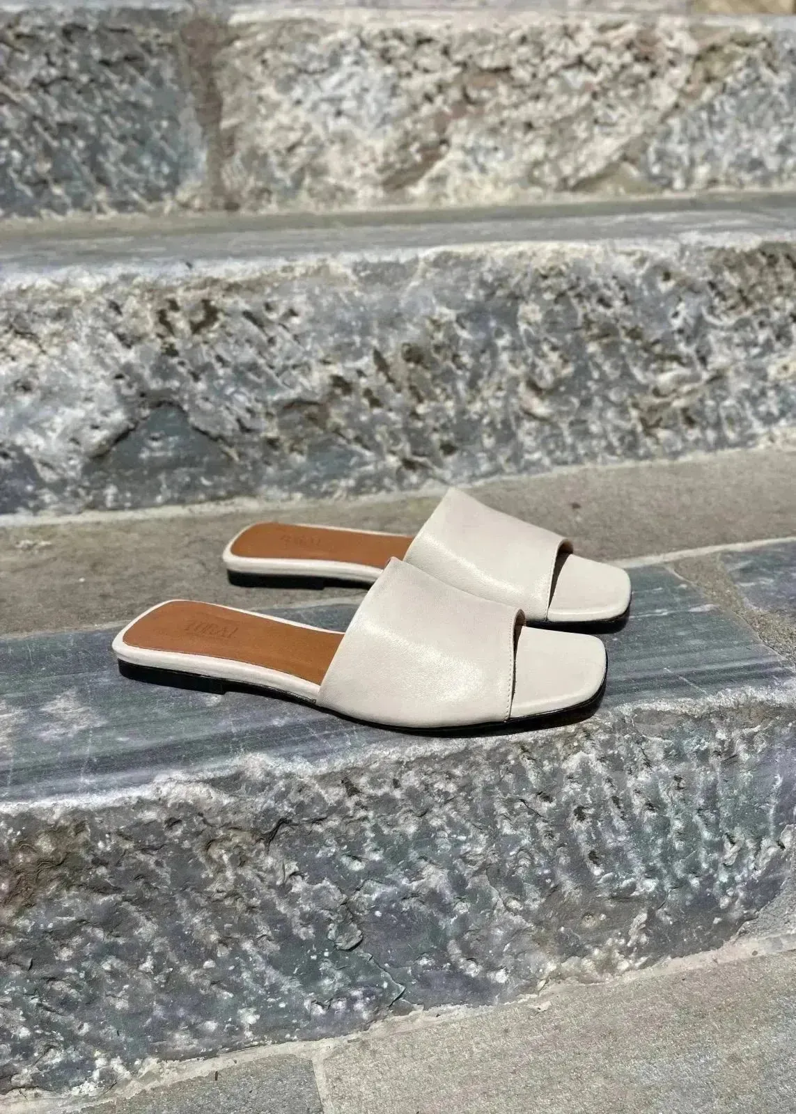 Mules plates Toral 12618 Sofia Ice Cuero