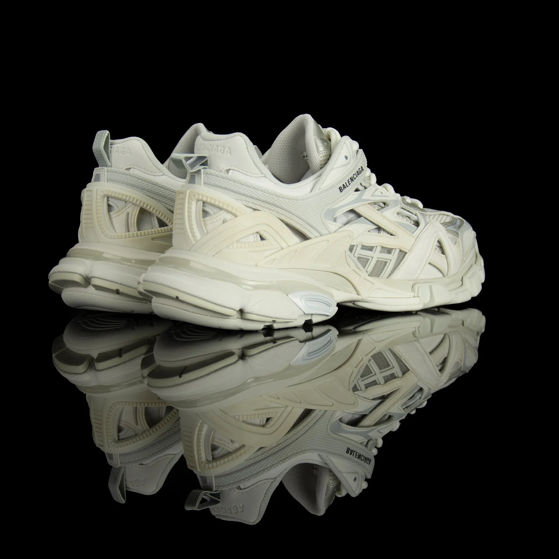 Open Track 2 Trainers Leather Mesh