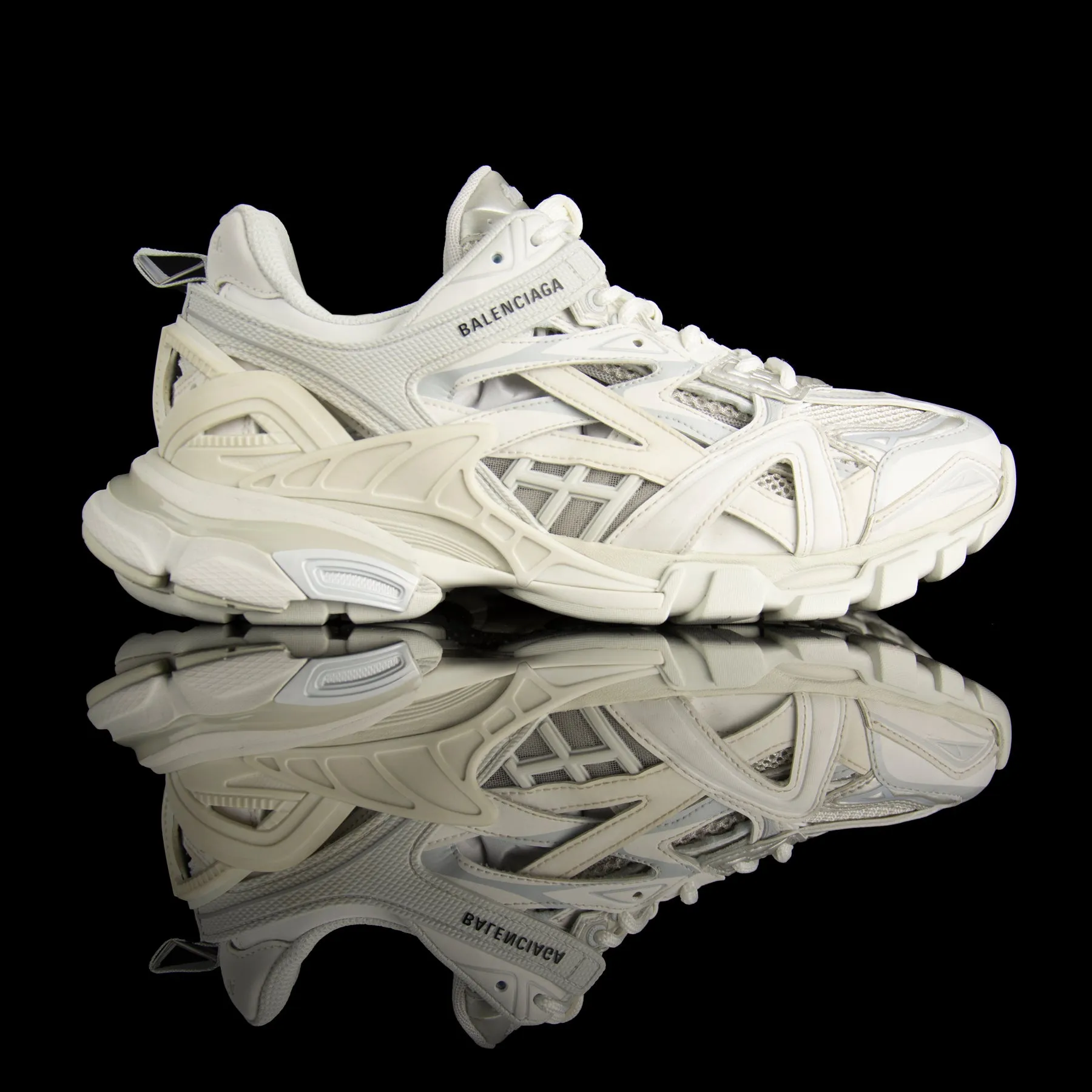 Open Track 2 Trainers Leather Mesh