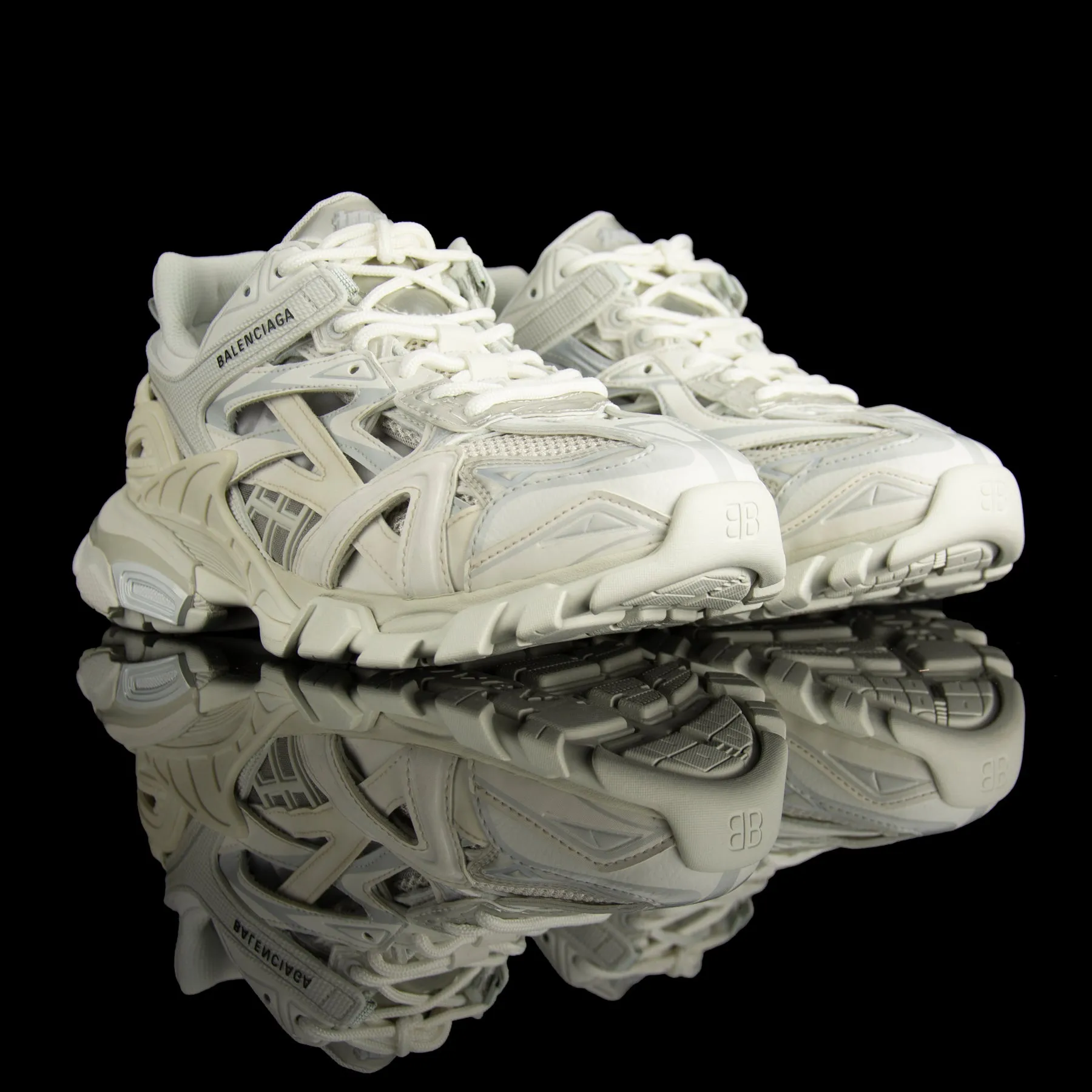 Open Track 2 Trainers Leather Mesh