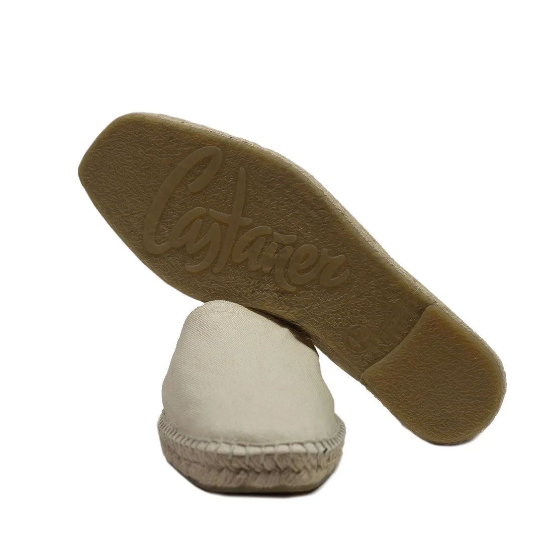 Pablo espadrilles in ivory cotton canvas (restock)