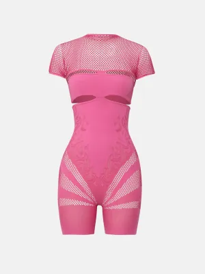 Pollard Playsuit Pink