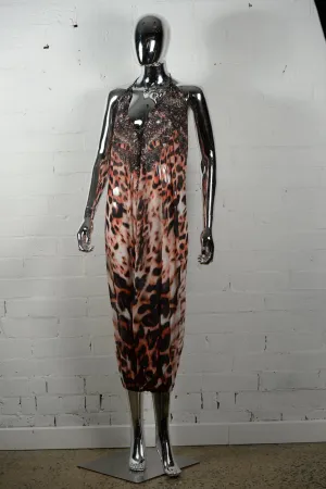 Resort Jumpsuit  leopard Print