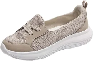 Running Shoes for Women Boots Casual Shoes Slip On White Platform Sneakers Sneakers Walking Memory Foam Athletic Black Tennis Shoe White Loafers
