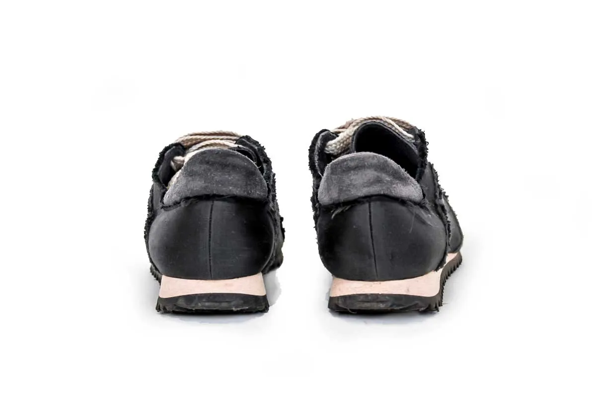Satin Low Top Sneakers