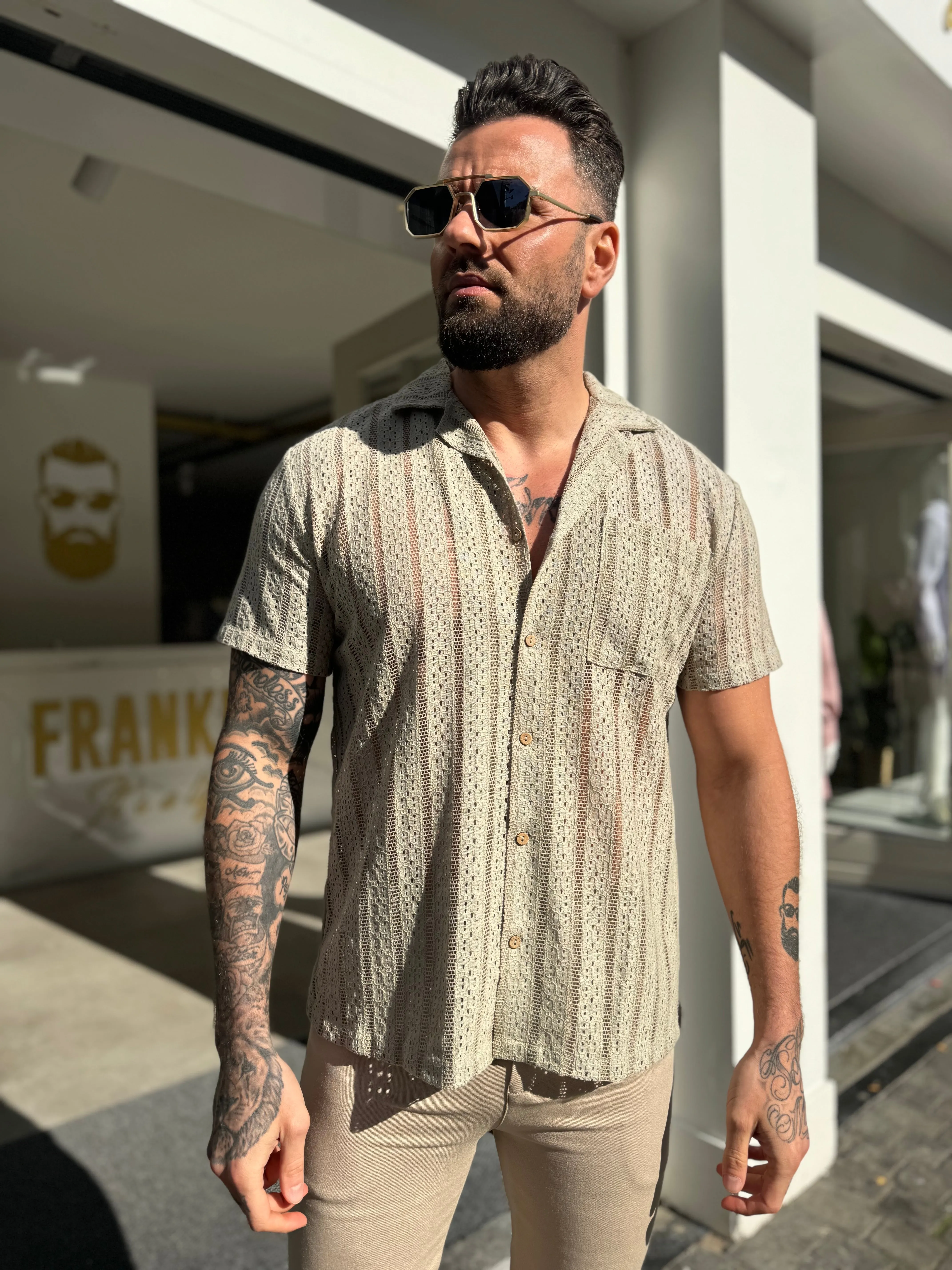 Shirt Coachella beige