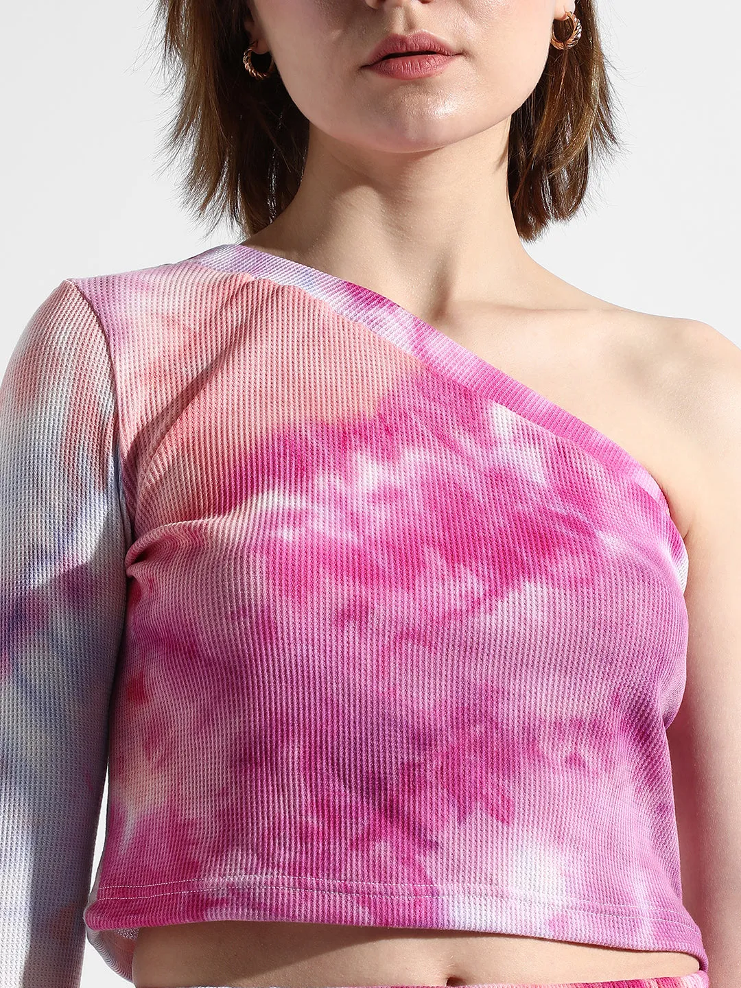 Tie-Dye Cropped Co-Ord Set