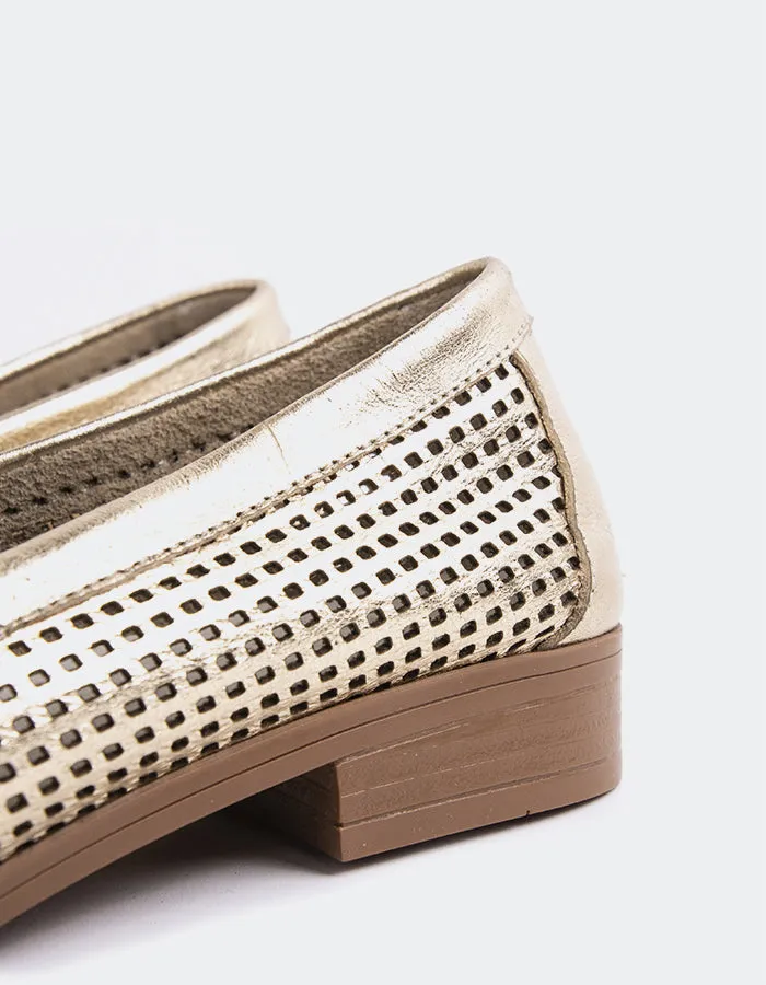 Urbino Gold Leather