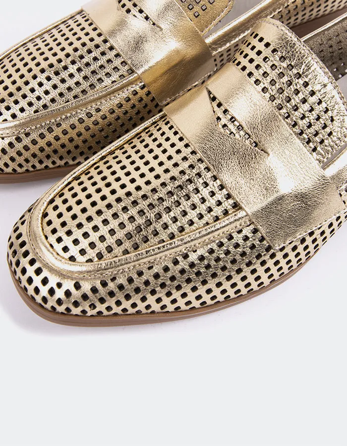 Urbino Gold Leather