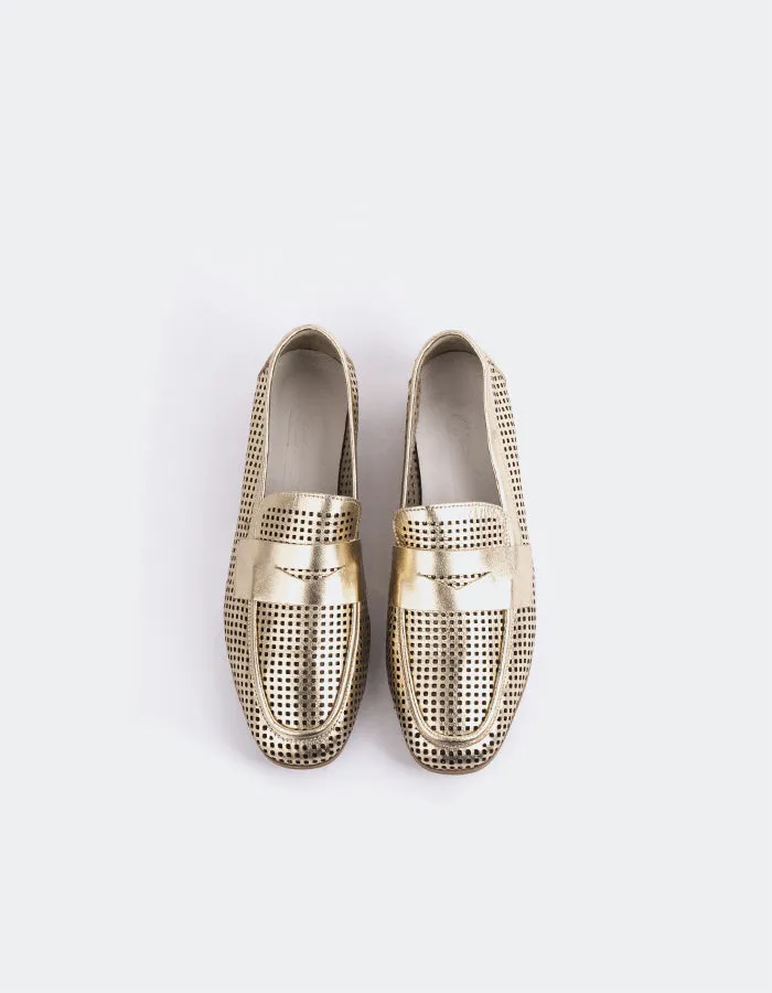Urbino Gold Leather
