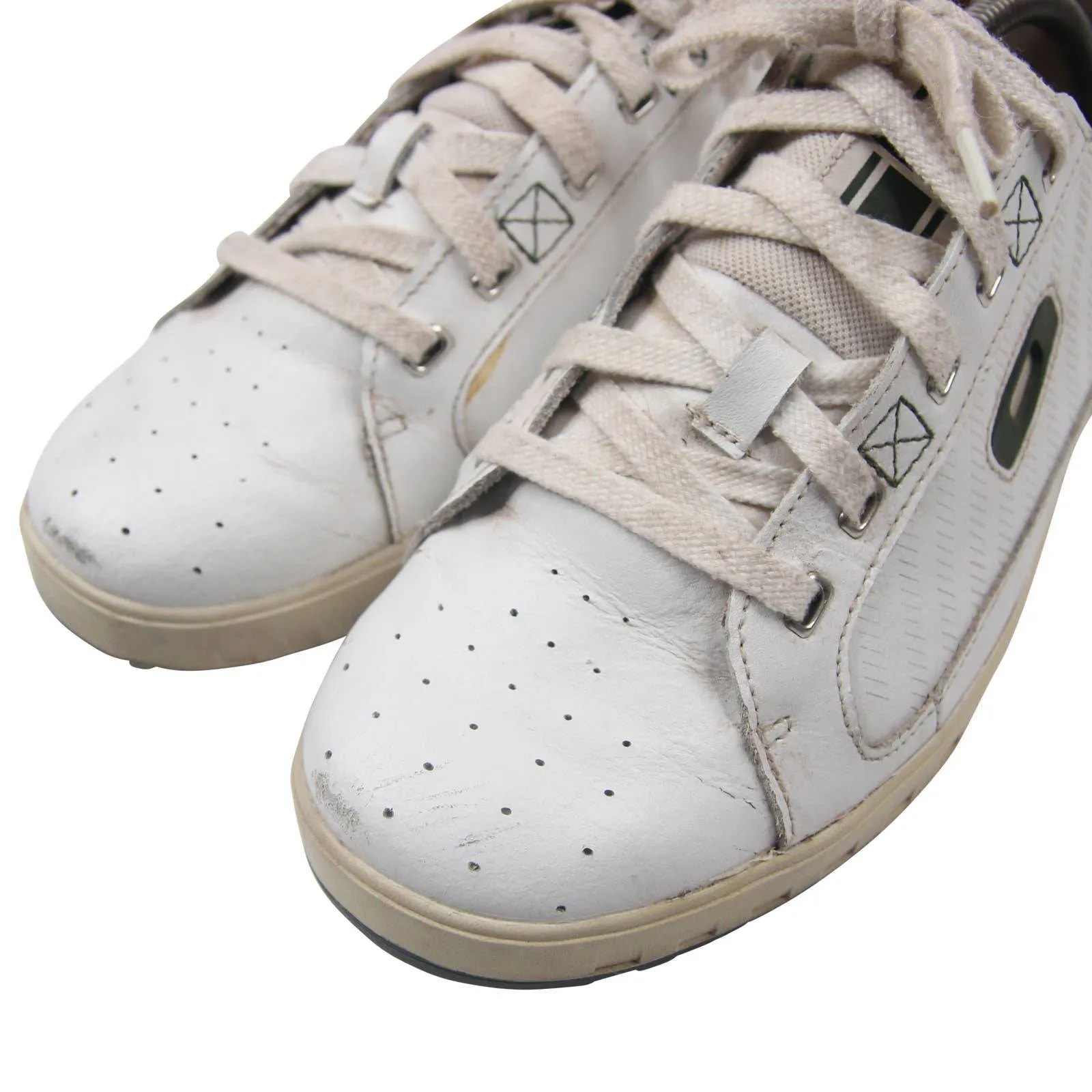 Vintage Oakley Two Barrel Leather Sneakers - 10.5