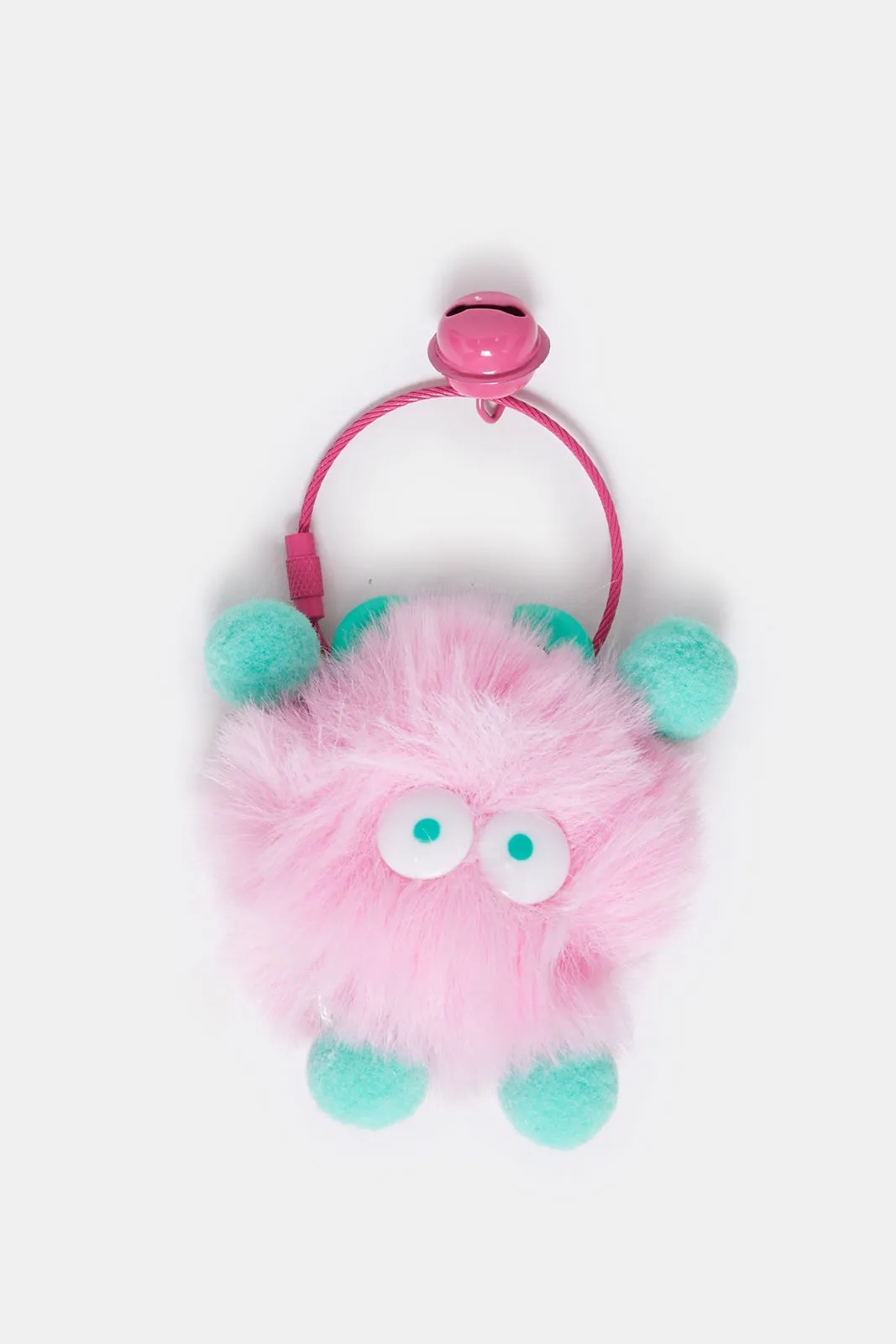 Women Green And Pink Embellished Bag Add-On