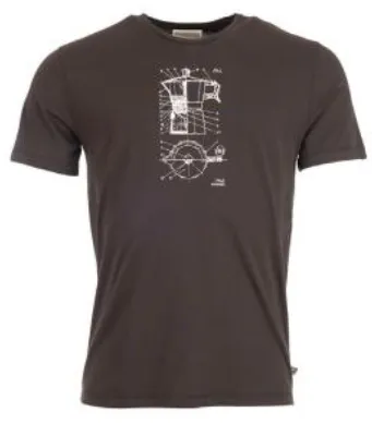 Zwart t-shirt met mokkapot | Munoman Shirt Tito bialetti black